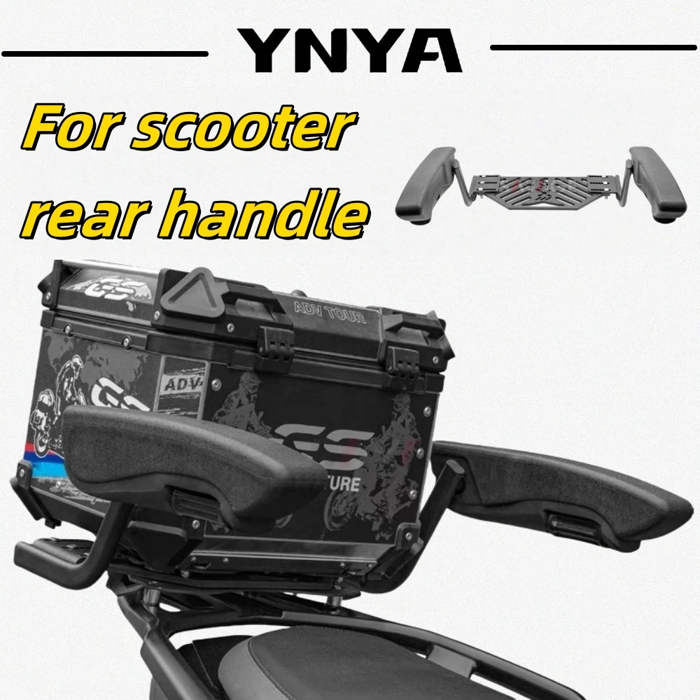Universal adjustable armrest for motorcycles and scooters Universal non-destructive installation Motorcycle armrest Special high