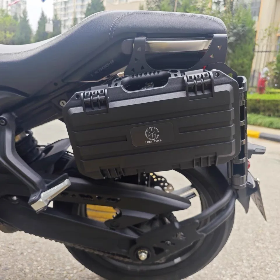 For VOGE 350AC modified side bag bracket mounting system, tool box, spare oil drum waterproof bag can be installed - Image 3