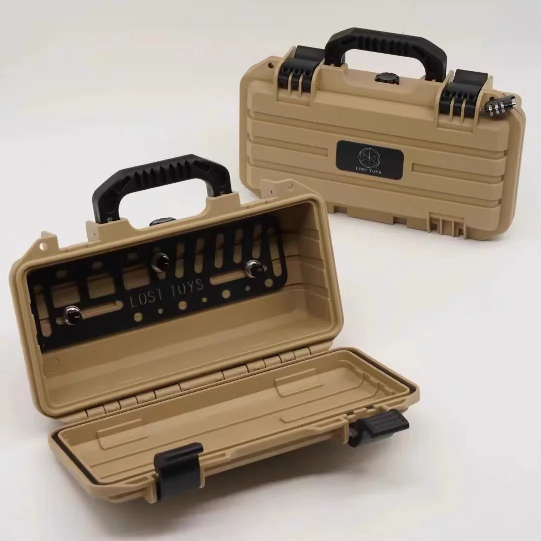 25 New motorcycle off-road vehicle mounting tool box Sand color MINI motorcycle tool tactical box - Image 6