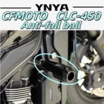 Retro CFMOTO CLC-450 modified anti-fall rod to protect the fuel tank without pressing the foot CNC aluminum alloy non-destructiv