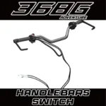 FOR ZONTES 368G Scooter Handlebars Left and Right Switch Assembly Heated Handlebar Cover Throttle Cable Handguard Bracket