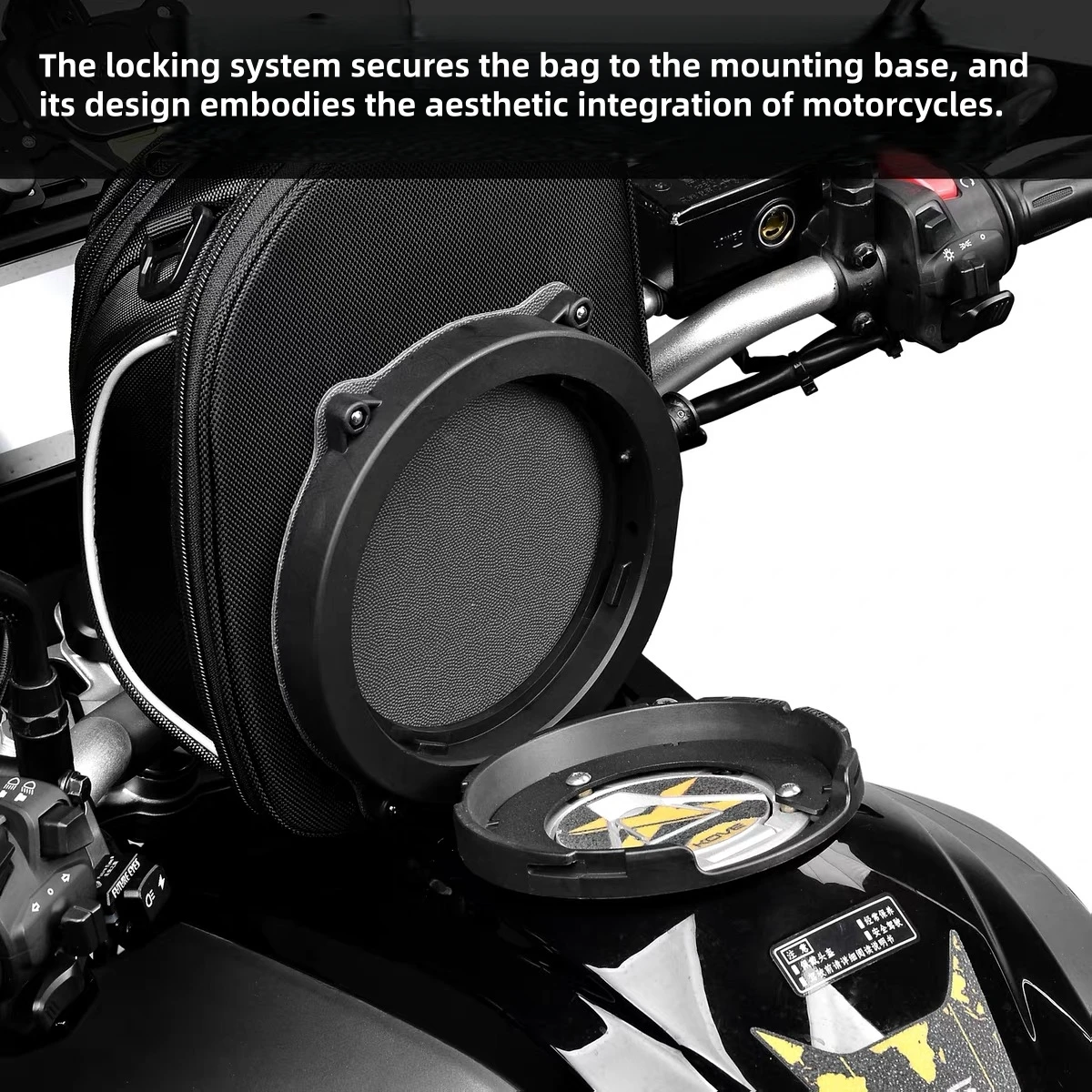 FOR ZONTES 703F Quick-Release Motorcycle Modification Parts Waterproof Fuel Tank Bag Quick-Release Waterproof Bag Equipment Bag - Image 2