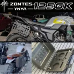 for ZONTES KD150-GK special bracket motorcycle mounting system can hang side bags oil drums tool boxes camping etc.