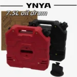 New motorcycle off-road vehicle universal mounting spare oil barrel 7.5 liters motorcycle travel camping and crossing to store o