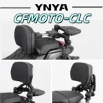 Applicable to CFMOTO CLC modified bumper folding backrest shelf retro tail shelf adjustable quick release