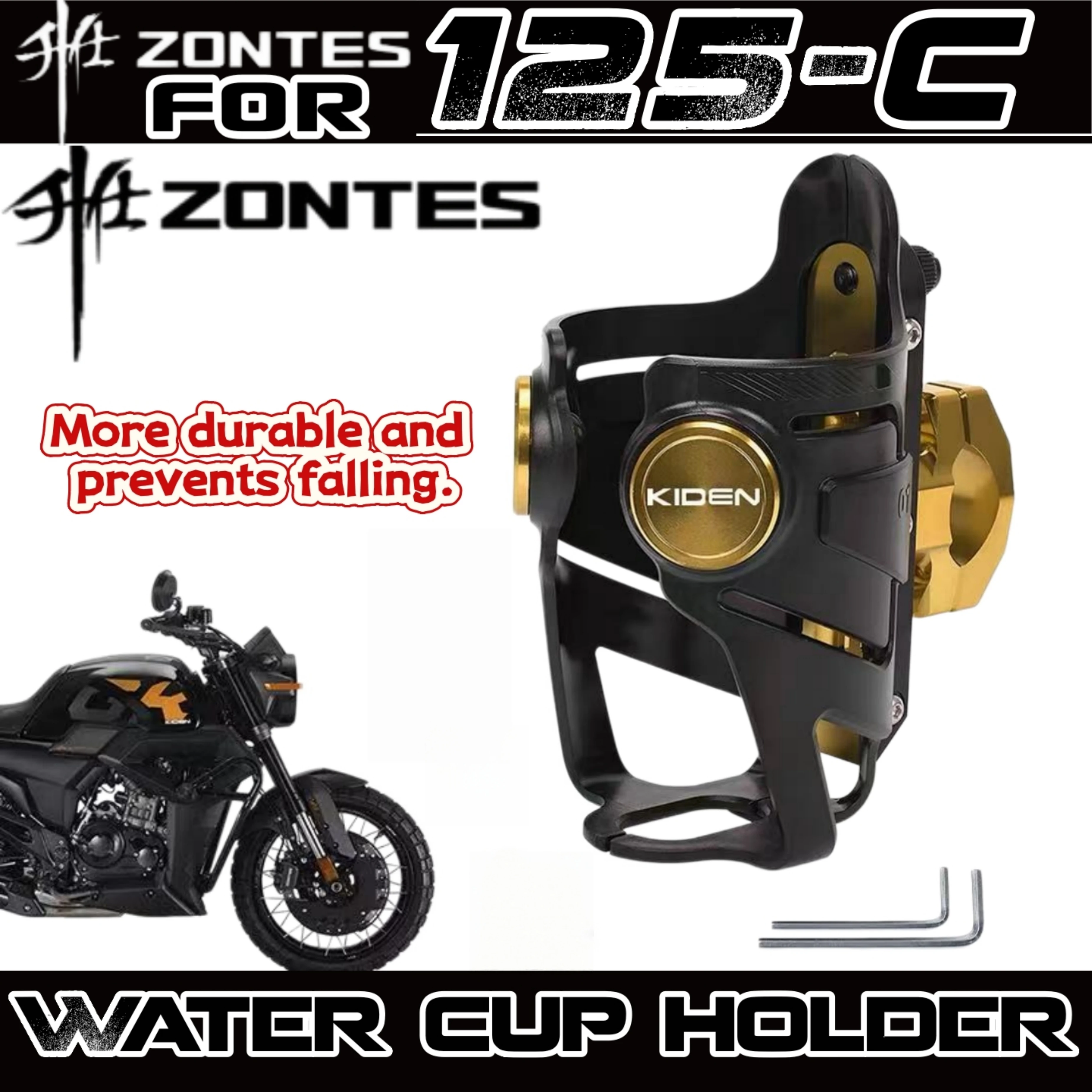 FOR ZONTES 125C Motorcycle Cup Holder Universal Bumper Guard ZT125G/GK Modification Parts
