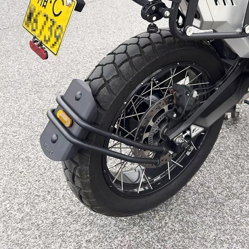 FOR ZONTES 703F Modified Rear Fender Stainless Steel Rear Mudguard Three-Cylinder ADV Rear Fender Rear Water Deflector - Image 4