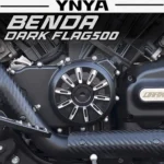 For Benda Dark Flag500 modified electromagnetic cylinder head aluminum alloy retro magneto screw cover engine side cover accesso
