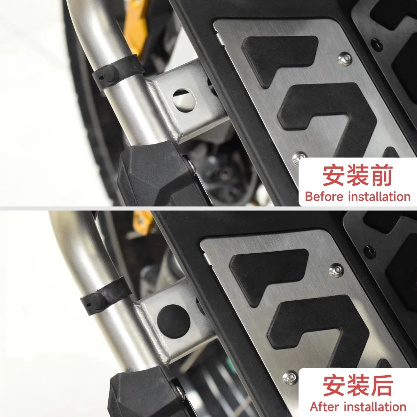 FOR ZONTES 368G Modified Bumper Hole Plugs, Rubber Ends, Pedal Hole Plugs, Bumper Plugs - Image 2