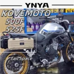 For KOVEMOTO 500F 525F special side bag bracket, spare oil drum tool side box, number plate holder