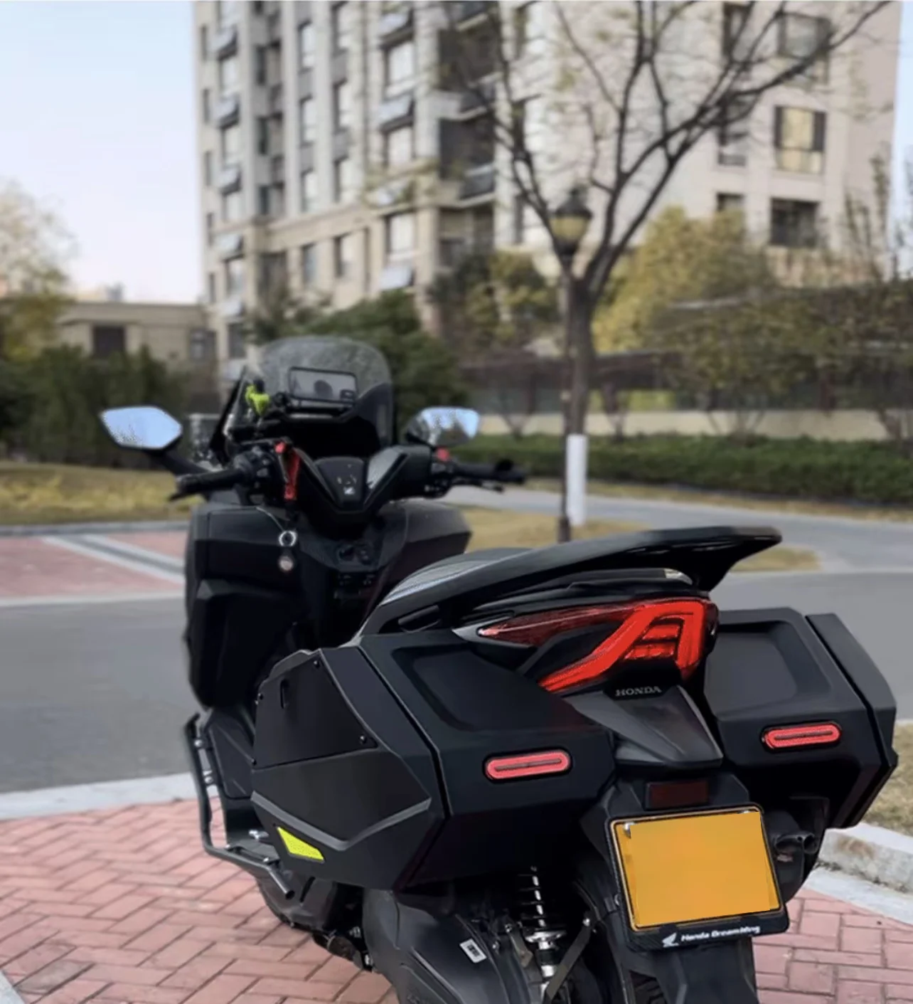 For HONDA FORZA 350 three-box side box tail box trunk luggage box motorcycle modification accessories motorcycle tail box - Image 3