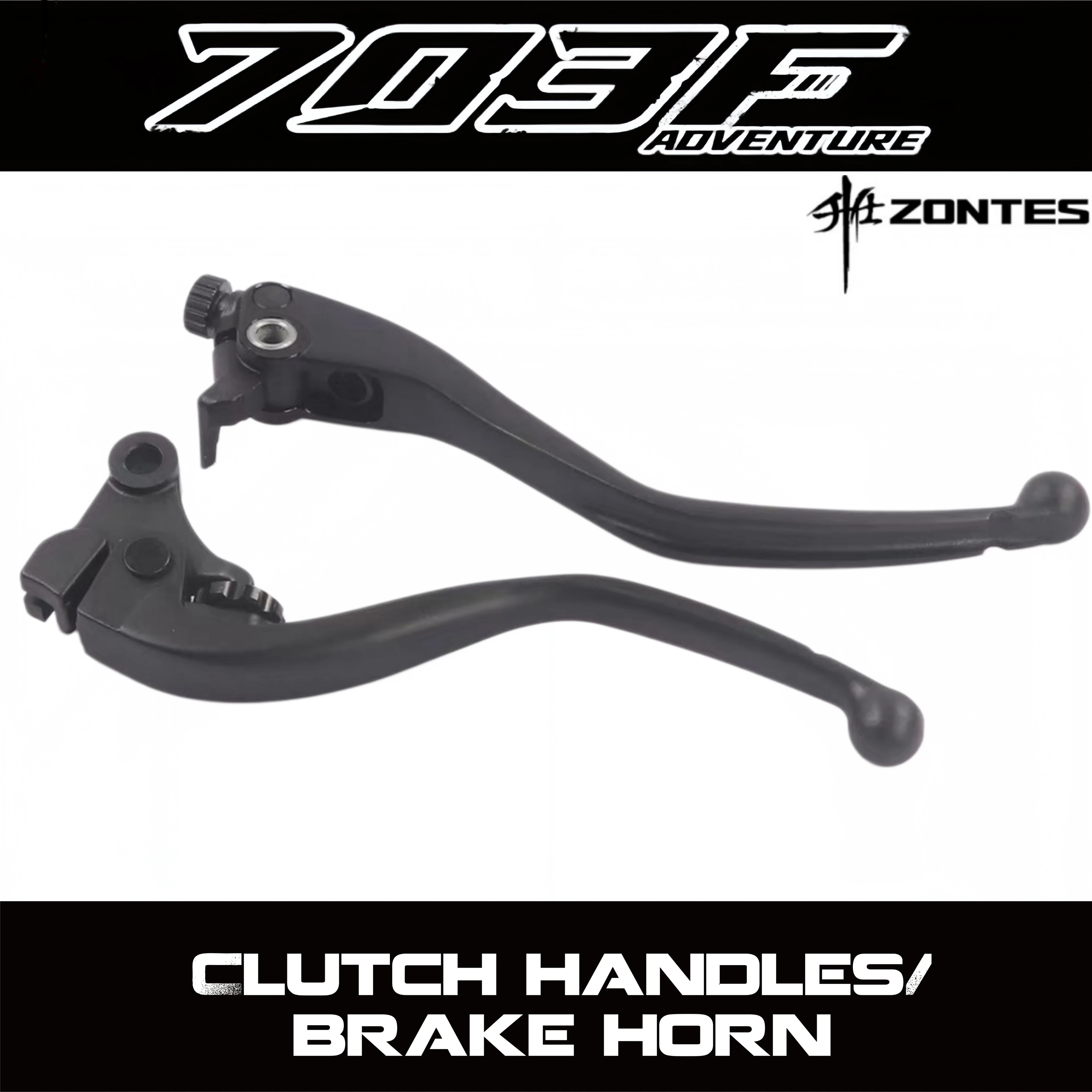 FOR ZONTES 703F/703RR Clutch lever rocker arm assembly Left handlebar Right disc brake lever Front brake upper cylinder clutch