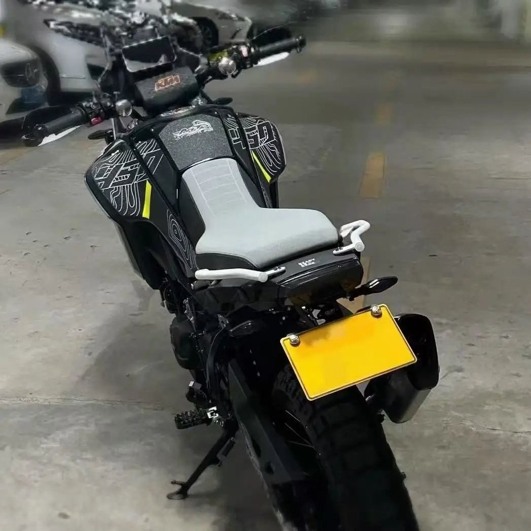 For CFMOTO 450MT modified off-road rear armrest tail rack short tail CF 450MT passenger armrest rear spoiler - Image 3